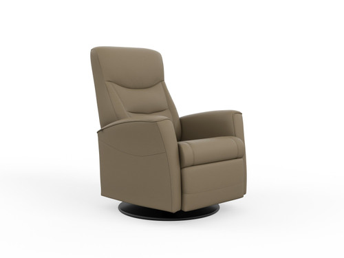 Oslo Recliner, Small - Stone, David Chase Furniture, Steamboat Springs, Colorado - Full