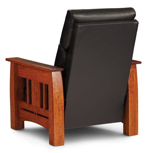 Aspen Recliner with Inlay. David Chase Furniture, Steamboat Springs, CO - Back