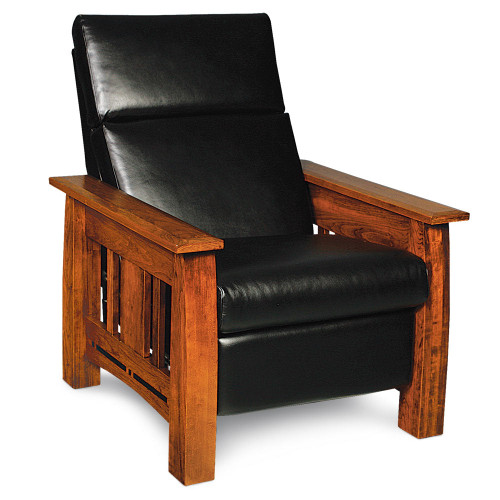 Aspen Recliner with Inlay. David Chase Furniture, Steamboat Springs, CO - Full