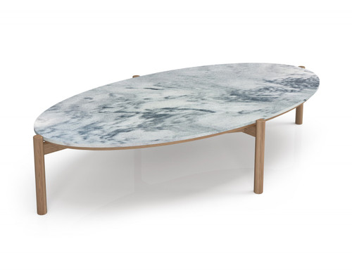 Bowie Coffee Table - David Chase Furniture, Steamboat Springs, CO - Marble 2