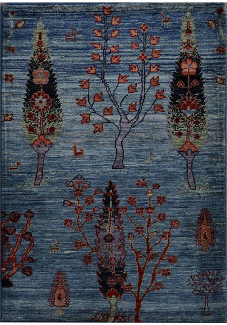 Luri Gabbeh Area Rug, David Chase Furniture, Steamboat Springs, CO - Full