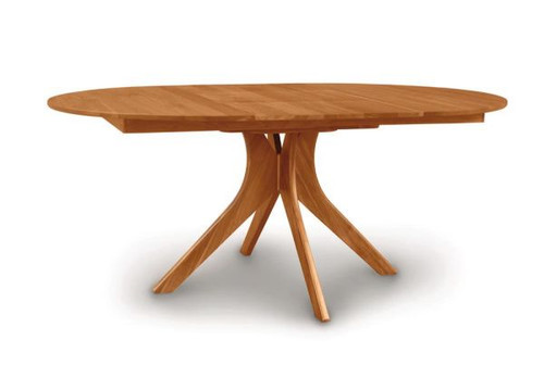 Audrey Round Extension Table. David Chase Furniture, Steamboat Springs, CO - Extended Audrey Round Extension Table. David Chase Furniture, Steamboat Springs, CO - Extended