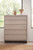 Corsa Chest of Drawers - Weathered Wood finish - Lifestyle