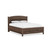 Arch Top Queen Bed with Footboard Storage