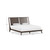 King Platform Bed with dimensions