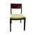 Iso Side Chair, Hemp Fabric, Steamboat Springs, Colorado - Front