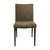 Dali Dining Chair, Mocha Fabric, Steamboat Springs, Colorado - Head on