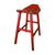 Mission Saddle Barstool 24", David Chase Furniture, Steamboat Springs, Colorado - Side angle