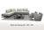 Sunset Sectional, David Chase Furniture, Steamboat Springs, Colorado - Full, right arm