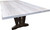 Glenwood Live Edge Dining Table, David Chase Furniture, Steamboat Springs, Colorado - Side