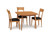 Catalina Square Fixed Top Table, David Chase Furniture, Steamboat Springs, Colorado - Cherry, with chairs Catalina Square Fixed Top Table, David Chase Furniture, Steamboat Springs, Colorado - Cherry, with chairs