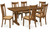 Frontier Dining Table with Rustic Urbana Side Chairs, David Chase Furniture, Steamboat Springs, Colorado - Full Frontier Dining Table with Rustic Urbana Side Chairs, David Chase Furniture, Steamboat Springs, Colorado - Full
