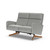 Luca Reclining Sofa, David Chase Furniture, Steamboat Springs, Colorado - Left, loveseat