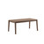 Bali walnut 35" x 60" dining table, David Chase Furniture, Steamboat Springs, Colorado - Full