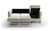 Harper Sleeper Sectional, David Chase Furniture, Steamboat Springs, Colorado - Head on, open