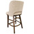 Broadway Stationary Barstool, David Chase Furniture, Steamboat Springs, Colorado - Back