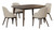 Rosella Side Chair, David Chase Furniture, Steamboat Springs, Colorado - Set