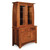 Aspen Closed Hutch with Inlay, Medium. David Chase Furniture, Steamboat Springs, CO - Full
