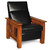 Aspen Recliner with Inlay. David Chase Furniture, Steamboat Springs, CO - Full
