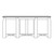 Aspen Executive Desk with Inlay. David Chase Furniture, Steamboat Springs, CO - Diagram