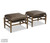 Era Leather Ottoman. David Chase Furniture, Steamboat Springs, CO - Pair