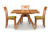 Catalina Square Extension Table. David Chase Furniture, Steamboat Springs, CO - Cherry, closed with chairs Catalina Square Extension Table. David Chase Furniture, Steamboat Springs, CO - Cherry, closed with chairs