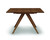 Catalina Square Extension Table. David Chase Furniture, Steamboat Springs, CO - Walnut, closed Catalina Square Extension Table. David Chase Furniture, Steamboat Springs, CO - Walnut, closed