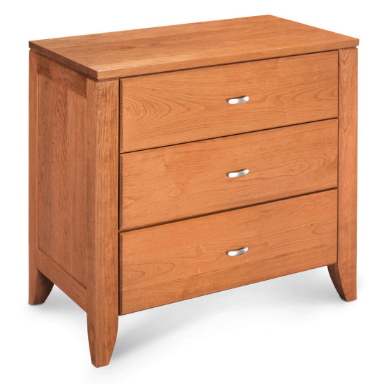 Justine Nightstand with Drawers, Extra Wide