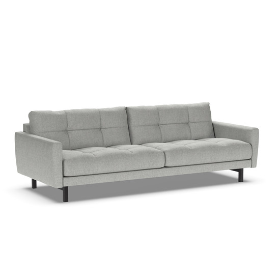 Carmet Sofa, Apollo Flint fabric - 45