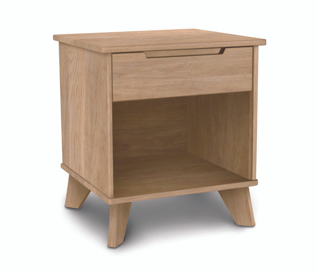 Linn Nightstand, Natural Oak, Steamboat Springs, Colorado - Full