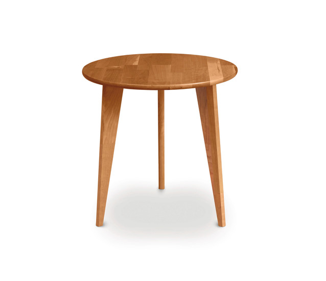 Essentials Side Table, Natural Cherry, Steamboat Springs, Colorado - Head on