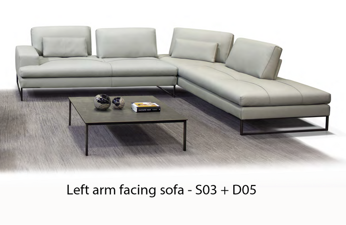 Sunset Sectional, David Chase Furniture, Steamboat Springs, Colorado - Zoomed, left arm