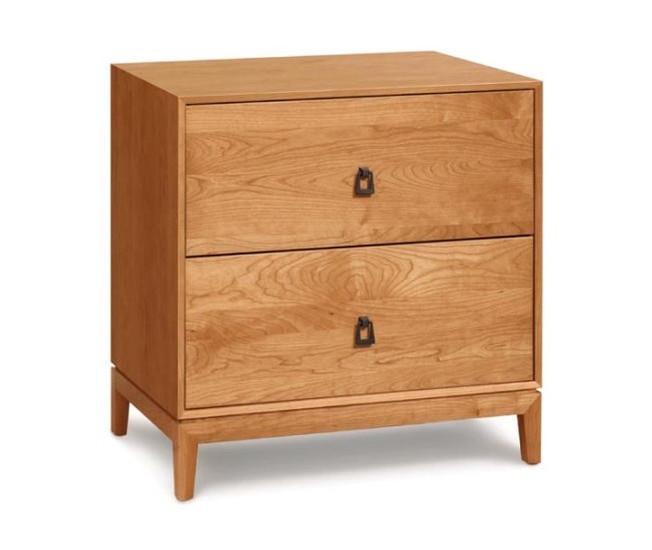Mansfield 2 Drawer Nightstand in Cherry, David Chase Furniture, Steamboat Springs, Colorado - Full