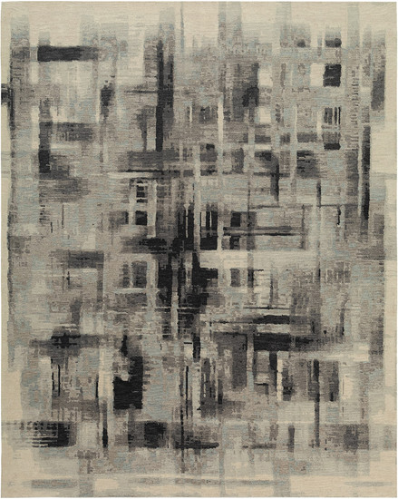 String Theory TK150 Gray Charcoal Area Rug, David Chase Furniture, Steamboat Springs, CO - Full
