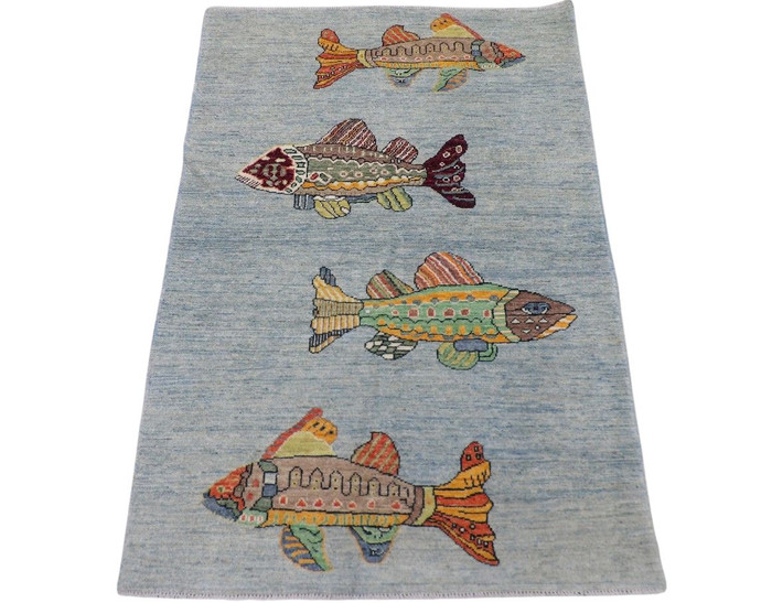Avshar Fish Rug Area Rug, David Chase Furniture, Steamboat Springs, CO - Instock 1