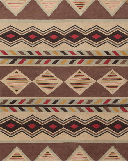 Mesa Weave - LW51B Dark Brown Area Rug, David Chase Furniture, Steamboat Springs, CO - Full