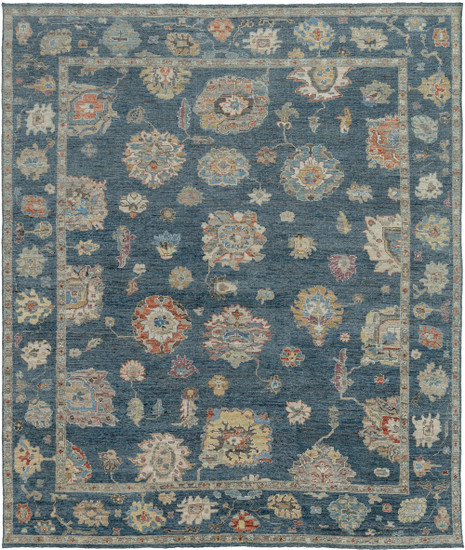 Antonia Navy Area Rug, David Chase Furniture, Steamboat Springs, CO - Full
