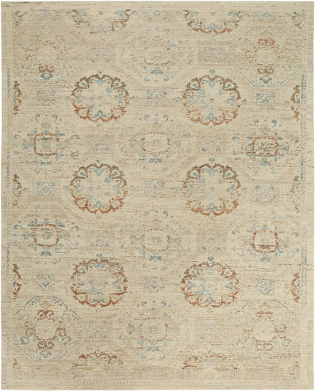 Bruges Beige Rust Area Rug, David Chase Furniture, Steamboat Springs, CO - Full