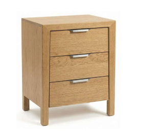 Aspen 3 Drawer Nightstand