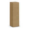 A tall, plain brown cardboard box with a rectangular shape and a flat top. No visible branding or graphics.