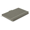 A Meridian Notebook with a textured green cover and a matching elastic band for closure.