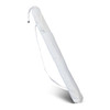 A Bahama Beach Umbrella in a protective carrying sleeve, featuring a convenient shoulder strap for transport.