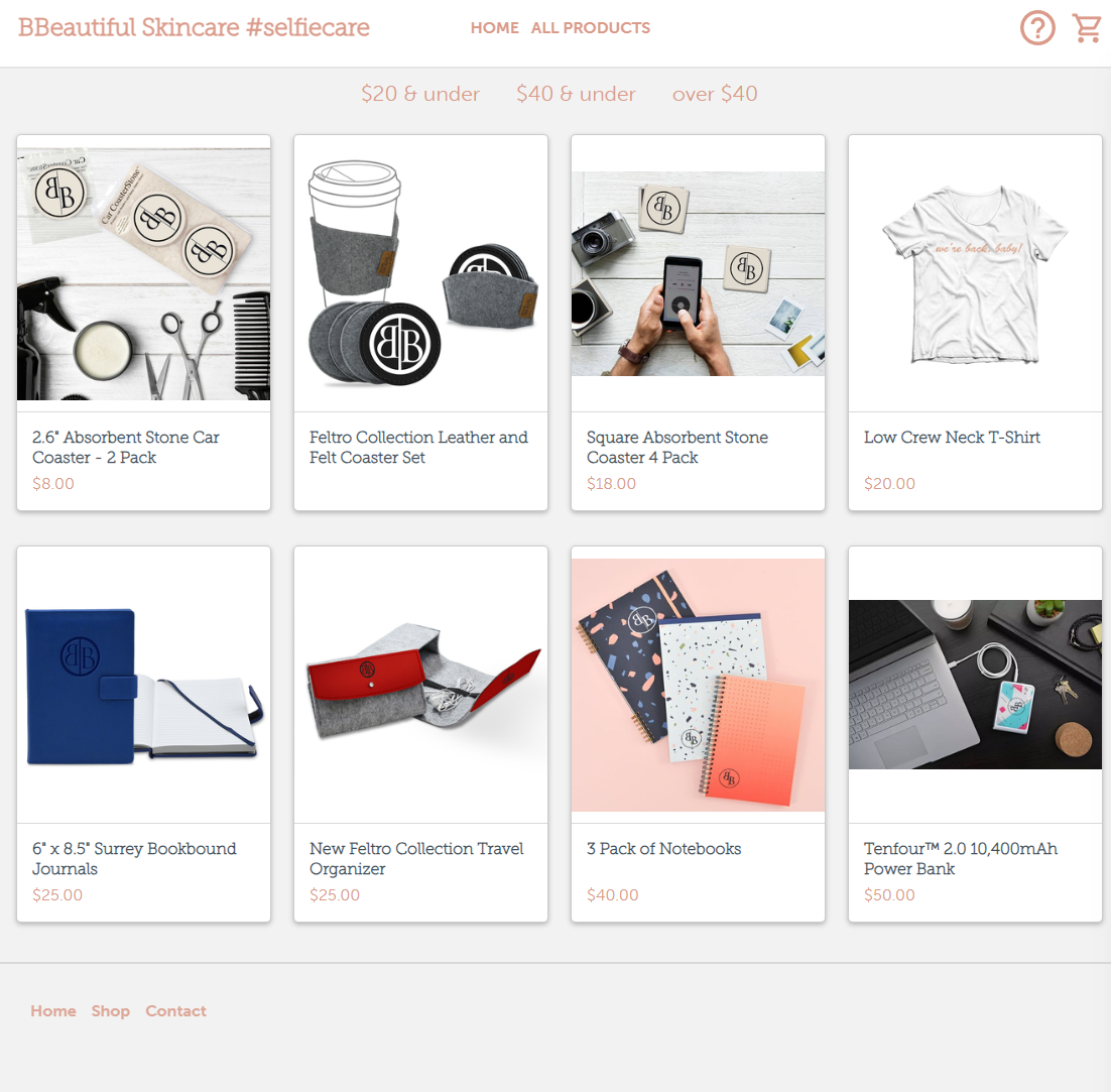 Pop-Up Shops allow you to aggregate orders over time and then ship to one location.