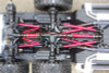 GPM Steel+Aluminium Front + Center + Rear CVD Drive Shaft Silver : TRX-6