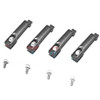 GPM Racing Aluminum Door Handle (4Pcs) Set Black : TRX-6