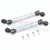 GPM Steel+Alum Front+ Rear CVD Drive Shaft  (6Pcs) Silver : Axial Capra 1.9 UTB