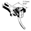 Kadee #17 NEM 362 European-Style Couplers Short 7.11mm /.280 inch / 9/32" HO Scale
