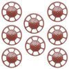 Kadee #2035 Modern Brake Wheel Red Oxide (8) Freight Car Detail Parts HO Scale