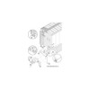 Kadee #2100 PS-1 Boxcar Scale Metal Coupler Retrofit/Replacement Assembled (2) HO