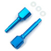 Yeah Racing TATT-045BU Alum Main Drive Shaft Joint Blue : Tamiya TT-01/ TT-01E